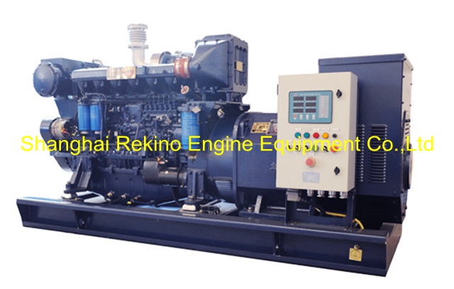 300KW 375KVA 50HZ CCFJ300J-W Weichai marine diesel generator genset